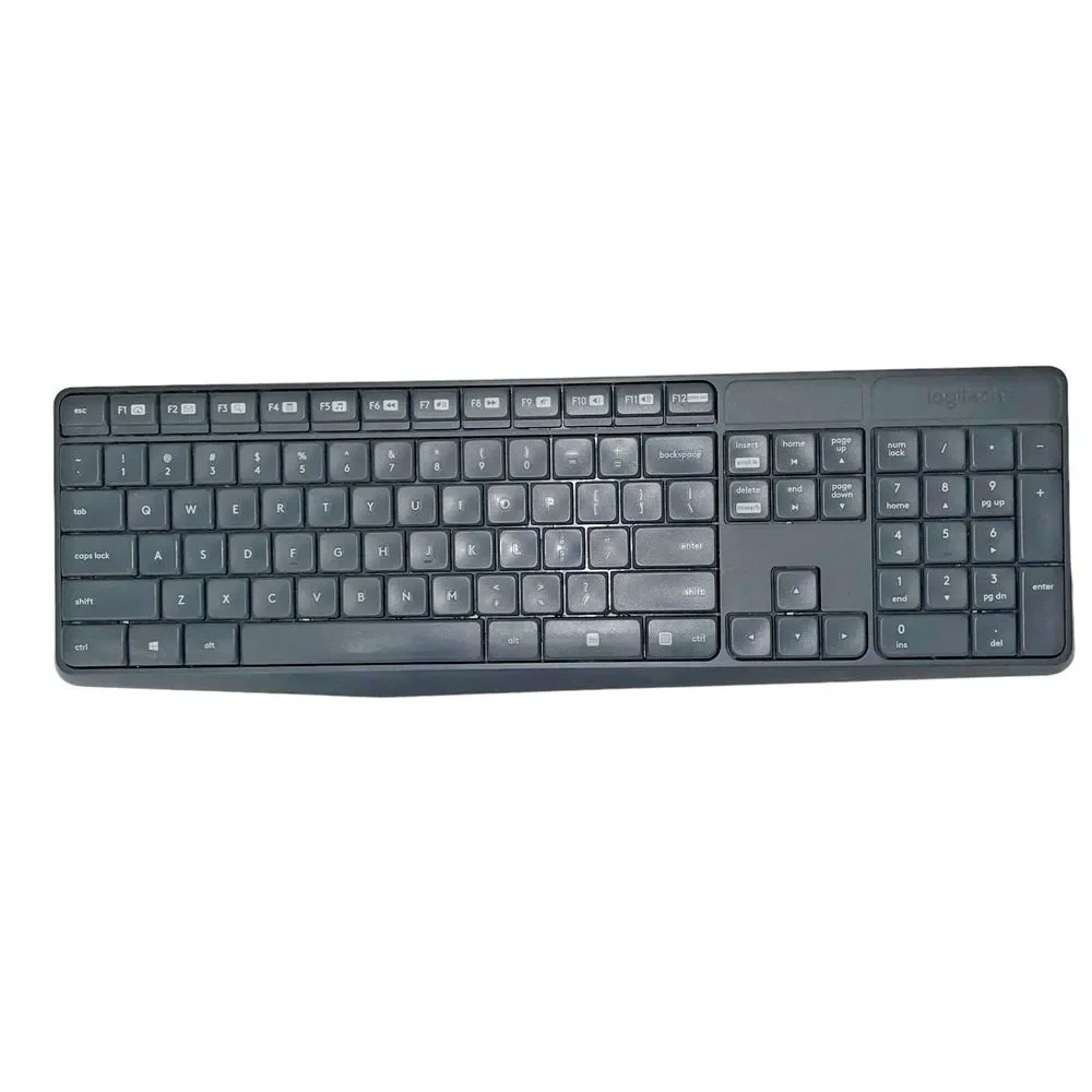 Logitech K235 Gray Wireless Keyboard‎ Without USB Adapter And Mouse